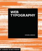 Couverture du livre « Web typography » de Cordova Viviana aux éditions Princeton Architectural