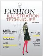 Couverture du livre « Fashion illustration techniques » de Takamura aux éditions Rockport