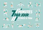 Couverture du livre « Éphéméride 7 minutes par jour de fitness et yoga » de  aux éditions Hachette Pratique