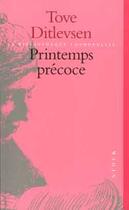 Couverture du livre « Printemps précoce » de Tove Ditlevsen aux éditions Stock