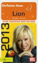 Couverture du livre « Lion 2013 » de Christine Haas aux éditions Hors Collection