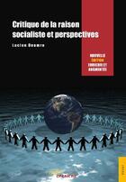 Couverture du livre « Critique de la raison socialiste et perspectives » de Lucien Doumro aux éditions Jets D'encre