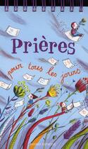 Couverture du livre « Prières pour tous les jours » de  aux éditions Bayard Jeunesse