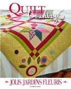 Couverture du livre « Jolis jardins fleuris. quilt country n 73 » de  aux éditions De Saxe