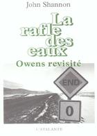 Couverture du livre « La rafle des eaux owens revisite » de Shannon John aux éditions L'atalante