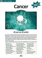 Couverture du livre « Je suis cancer » de  aux éditions Aedis