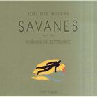 Couverture du livre « Savanes ; poèmes de septembre » de Joel Des Rosiers aux éditions Triptyque
