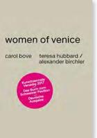 Couverture du livre « Women of venice » de Bove Carol aux éditions Scheidegger