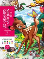 Couverture du livre « Art-thérapie ; Coloriages mystères : Les Grands classiques Tome 11 » de Jeremy Mariez et Disney aux éditions Hachette Heroes