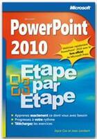 Couverture du livre « Powerpoint 2010 » de Joan Preppernau et Joyce Cox aux éditions Microsoft Press