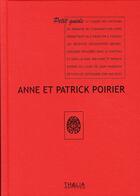 Couverture du livre « Anne et Patrick Poirier ; parcours au château de Chaumont » de  aux éditions Thalia