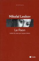 Couverture du livre « Le paon » de Nikolai Leskov aux éditions Editions De L'aube