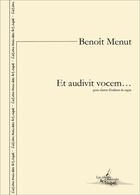 Couverture du livre « Et audivit vocem - partition pour choeur d enfants et orgue » de Benoit Menut aux éditions Artchipel