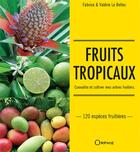 Couverture du livre « Fruits tropicaux : connaître et cultiver mes arbres fruitiers » de Fabrice Le Bellec et Valerie Le Bellec aux éditions Orphie