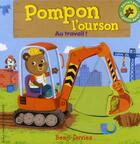 Couverture du livre « Pompon l'ourson : au travail ! » de Benji Davies aux éditions Gallimard-jeunesse