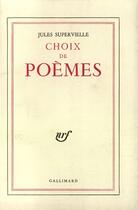 Couverture du livre « Choix De Poemes » de Jules Supervielle aux éditions Gallimard