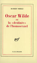 Couverture du livre « Oscar wilde ou la 