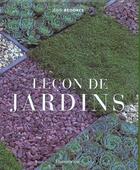 Couverture du livre « Lecon de jardin » de Brookes John aux éditions Flammarion