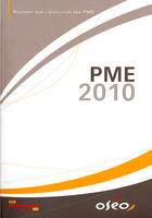 Couverture du livre « PME 2010 ; rapport Oséo sur l'évolution des PME » de  aux éditions Documentation Francaise