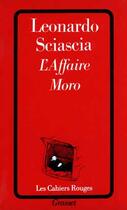 Couverture du livre « L'affaire moro » de Sciascia-L aux éditions Grasset