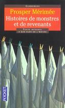 Couverture du livre « Histoires De Monstres Et De Revenants » de Prosper Mérimée aux éditions Pocket