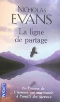 Couverture du livre « La ligne de partage » de Nicholas Evans aux éditions Pocket