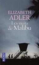 Couverture du livre « Les nuits de Malibu » de Elizabeth Adler aux éditions Pocket