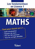 Couverture du livre « Mathématiques ; licence 1 » de Pierre Burg aux éditions Vuibert