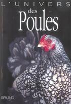 Couverture du livre « L'univers des poules » de Verhoef/Rijs aux éditions Grund