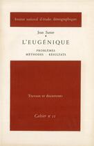 Couverture du livre « L' eugénique » de Jean Sutter aux éditions Ined