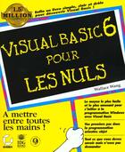 Couverture du livre « Visual Basic 6 Pour Les Nuls » de Daniel Rouge aux éditions Sybex