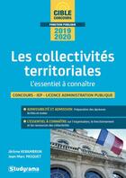 Couverture du livre « Les collectivités territoriales ; l'essentiel à connaître (édition 2019/2020) » de Jean Marc Pasquet et Jerome Kerambrun aux éditions Studyrama