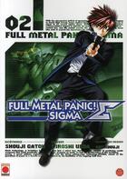 Couverture du livre « Full metal panic sigma Tome 2 » de Gatou-S aux éditions Panini