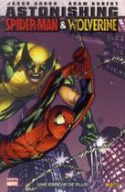 Couverture du livre « Astonishing Spider-Man et Wolverine » de Adam Kubert et Jason Aaron aux éditions Panini