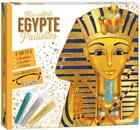 Couverture du livre « Mon coffret paillettes : Egypte » de Severine Laurent aux éditions Play Bac