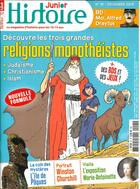 Couverture du livre « Histoire junior n 91 les 3 grandes religions monotheistes - decembre 2019 » de  aux éditions Histoire Junior