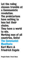 Couverture du livre « The Communist Manifesto » de Friedrich Engels aux éditions Penguin Group Us