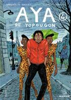 Couverture du livre « Aya de Yopougon t.4 » de Marguerite Abouet et Clement Oubrerie aux éditions Gallimard Bd