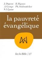 Couverture du livre « La pauvreté évangélique » de Marguerite Hoppenot aux éditions Cerf