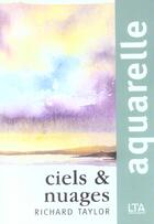 Couverture du livre « Aquarelle ciels et nuages » de Taylor Richard S. aux éditions Le Temps Apprivoise