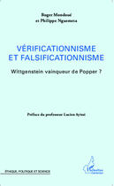 Couverture du livre « Vérificationnisme et falsificationnisme ; Wittgenstein vainqueur de Popper ? » de Roger Mondoue et Philippe Nguemeta aux éditions Harmattan Cameroun