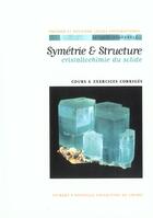 Couverture du livre « Symetrie et structure » de Angenault J. aux éditions Vuibert