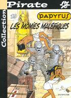 Couverture du livre « Papyrus Tome 19 : les momies maléfiques » de Lucien De Gieter aux éditions Dupuis