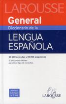 Couverture du livre « Diccionario general de la lengua española (édition 2010) » de  aux éditions Larousse