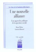 Couverture du livre « Une Nouvelle Alliance T.30 » de Henri Weber aux éditions Plon