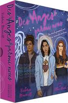 Couverture du livre « Des anges parmi nous : un oracle puissant pour se connecter au divin » de Victoria Maxwell et Ellie Grant aux éditions Exergue