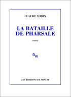 Couverture du livre « La bataille de Pharsale » de Claude Simon aux éditions Minuit