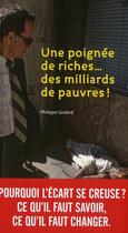 Couverture du livre « Une poignée de riches... des milliards de pauvres ! » de Philippe Godard aux éditions Syros