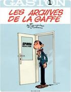 Couverture du livre « Gaston t.1 ; les archives de La Gaffe » de Jidehem et Andre Franquin aux éditions Dupuis