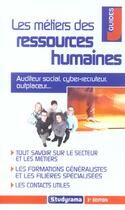 Couverture du livre « Les metiers des ressources humaines (3e édition) » de Salti S. aux éditions Studyrama